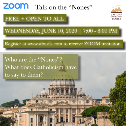 ZOOM Talk on the "Nones"